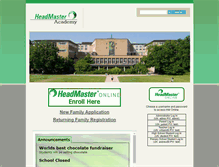 Tablet Screenshot of headmasteracademy.com